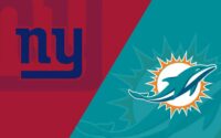 New York Giants vs Miami Dolphins