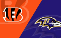 Cincinnati Bengals vs Baltimore Ravens