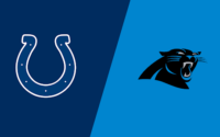 Indianapolis Colts vs Carolina Panthers