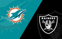 Las Vegas Raiders vs Miami Dolphins