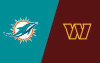 Miami Dolphins vs Washington Commanders