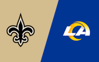 New Orleans Saints vs Los Angeles Rams
